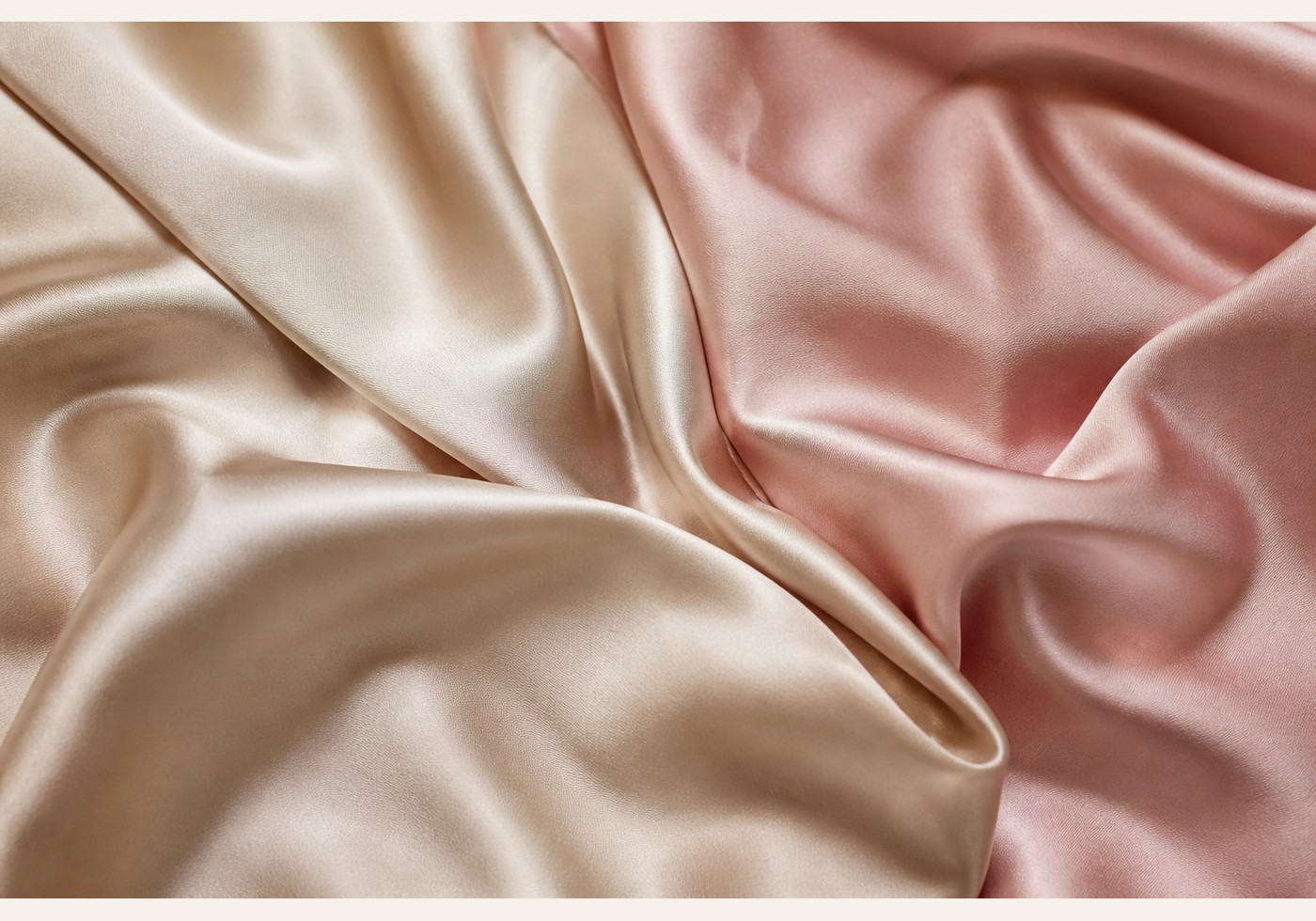 Satin sleepwear fabric with smooth sheen